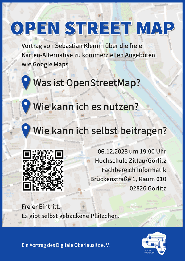 Poster Vortrag Open Street Map