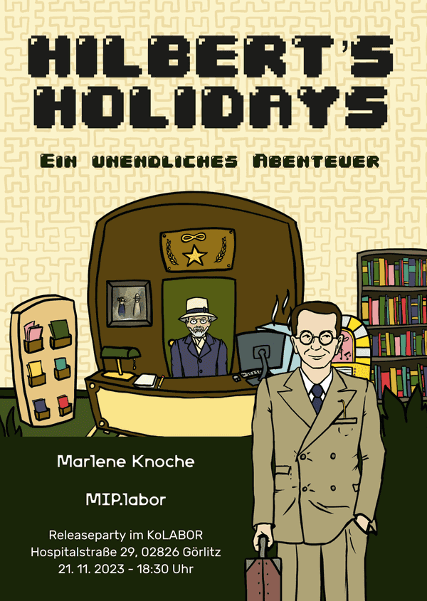 Poster Hilbert's Holidays Release Party